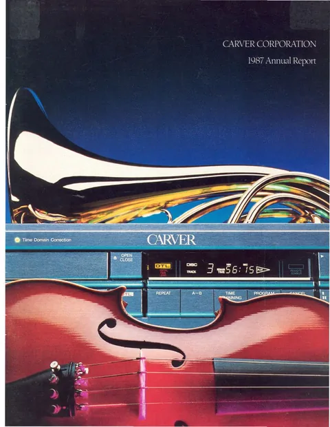 Carver Corporation 1987