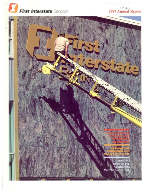 First Interstate Bancorp 1987