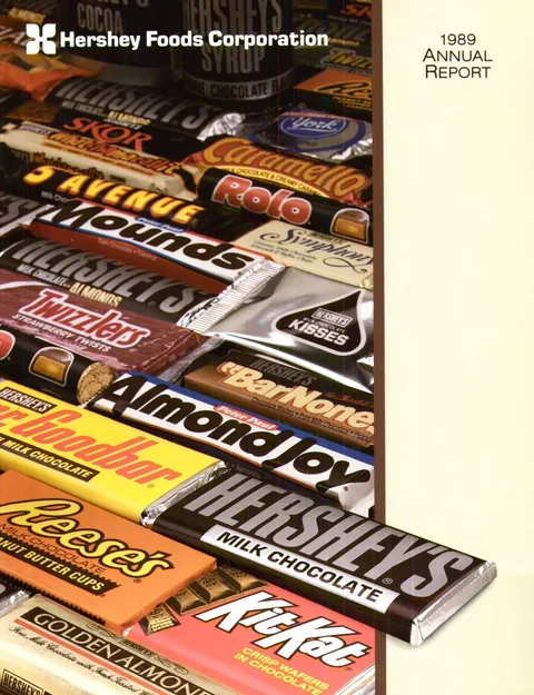 Hershey Chocolate Company, Hershey Foods Corporation, Hershey Company 1989