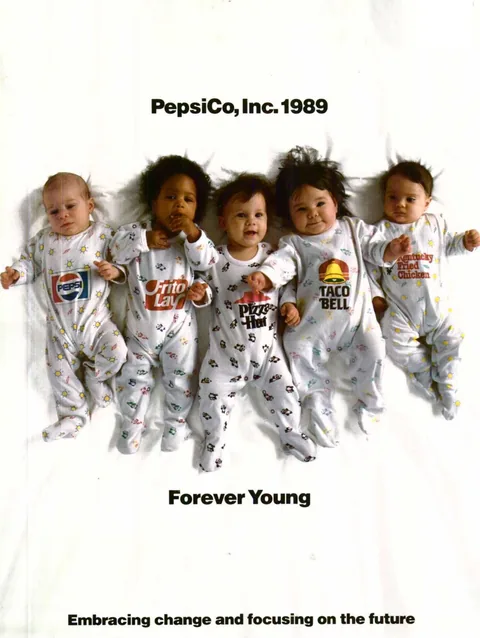 The Pepsi-Cola Company, Frito-Lay, PepsiCo, Tricon Global Restaurants, and Yum! Brands 1989